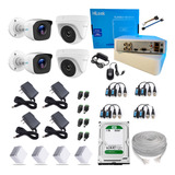 Camaras Seguridad Kit Dvr 4 Ch 1080 + 4 Cam 720 +d 1 Tb + Mi