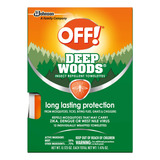 Off! Deep Woods - Toallas Para Insectos (12 Unidades (paquet