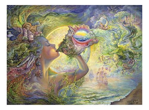  Josephine Wall  Call Of The Sea  Rompecabezas De 1000 ...