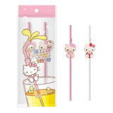 Popotes Reusables Hello Kitty, Sanrio 