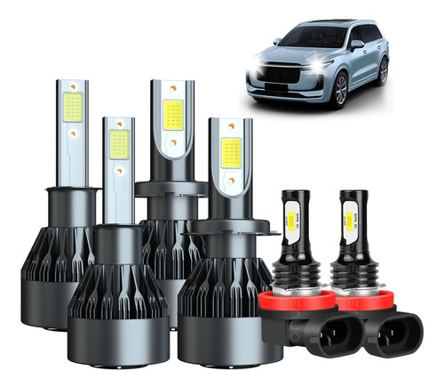 Kit De Focos Led Para Renault Sandero 2018 2019 H1 H7 H11