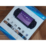 Consola Sony Psp Slim 3001 Piano Black En Caja +juegos Unica