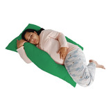 Almofada Extra Grande P/grávida Dormir D Lado Rápido Cor Verde-escuro
