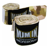 Vendas Para Box Algodón Mma Kick Boxing 4.5 Mts Mjm In Color Camuflaje Arena