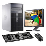 Cpu Torre Hp Compaq Dc5750 Athlon 4gb Ssd 120gb + Monitor 17