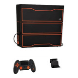 Soporte Pared Play Station Ps4 Fat + 2 Controles (base)