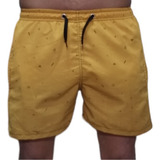 Short De Baño Premium Hombre Estampado Secado Rapido Malla