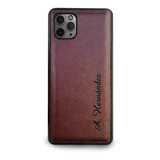 Funda Personalizada De Piel Genuina Para iPhone 14