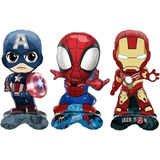 Pack De Globos Aluminio Avengers Superheroes