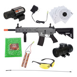 Rifle Aeg Lt Gen2 6mm M4 Evo Airsoft Gris 6mm Kit Xchwsp