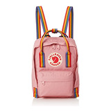 Mochila Fjallraven Kanken Rainbow Mini Pink (f23621312-907)