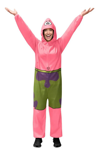 Disfraz De Patricio Estrella De Mar Patrick Star Bob Esponja Spongebob Para Adultos Hombres Damas Mujer Unisex Envio Gratis