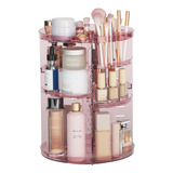 Organizador De Maquillaje Giratorio, 8 Capas Ajustables, 360