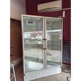 Heladera Vertical Comercial Doble Puerta Silken