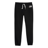 Jogger Niña Gap Logo Negro