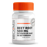 Beet Root 500mg - Extrato De Raiz De Beterraba - 120 Doses Sabor Without Flavor