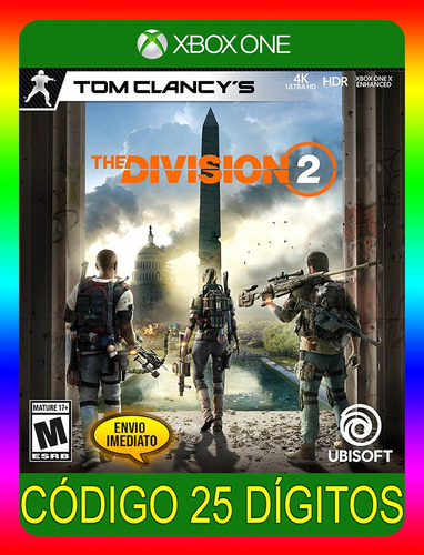 Tom Clancys The Division 2 Xbox One - 25 Dígitos (envio Já)