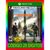 Tom Clancys The Division 2 Xbox One - 25 Dígitos (envio Já)