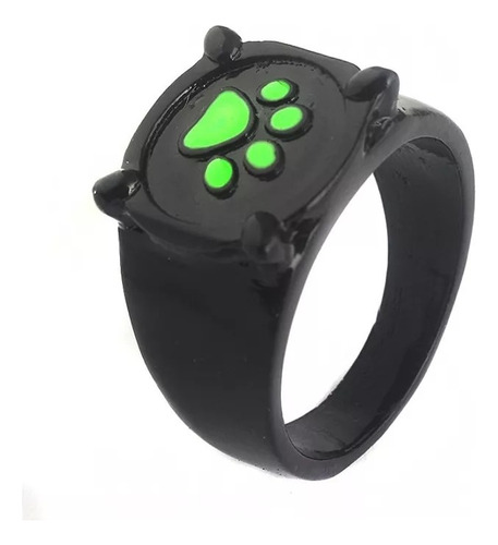 Anillo Gato Negro Para Cosplay Joya Anime Catarina Milagrosa