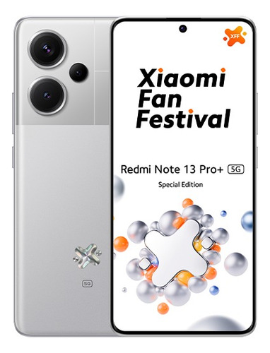 Celular Xiaomi Redmi Note 13 Pro + 5g Silver 12gb/256gb 