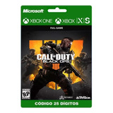 Call Of Duty Black Ops 4 Black Ops Standard Xbox 25 Dígitos