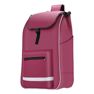 Carrito De Compras, Bolsa De Repuesto, Bolso Rojo Violeta
