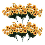 Kit 6 Buquê Girassol Artificial Flores Decorativa Atacado
