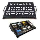 Pedalboard 48x32 Reforçado Em Aço 1 A 8 Pedais Guitarra Alça