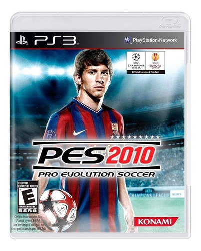 Jogo Ps3 Pro Evolution Soccer Pes 2010 Original Mídia Física