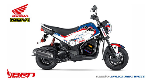 Kit De Calcos Honda Navi 2024 Brn Diseño