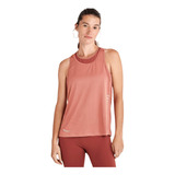 Musculosa Mujer Saucony Stopwatch Dusty Pink