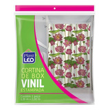 Cortina Vinil Box Banheiro Impermeável Flexível Estampado 