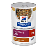 Alimento Hill's Prescription Diet Digestive Care I/d Para Perro Todos Los Tamaños Sabor Pollo Y Estofado De Vegetales En Lata De 12.5oz