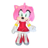 Peluche Sonic Mediano 35 Cm Mod. Amy Rose