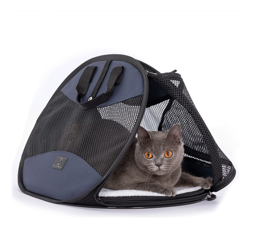 A4pet - Transportador De Gatos Triangular Plegable Para Masc