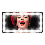 Eveco Car Visor Vanity Mirror - Rechargeable Led Light Ma...