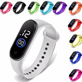 Combo Com 10 Relógios M4 Digital Pulseira A Prova D'água Top