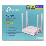 Tp Link - Ac750 Roteador Wi-fi Dual Band Archer C21