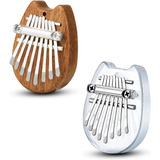 2 Piezas Mini Kalimba Piano De Pulgar Piano De Dedo Mbira