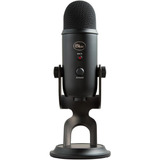 Microfone Blue Yeti Black Usb Condensador - 988-000100