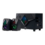 Parlante Subwoofer Burst 2.1 Led Monster - Crazygames