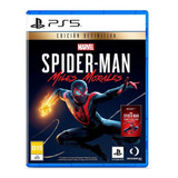 Marvel's Spiderman Miles Morales Ultimate Edition Ps5 Físico