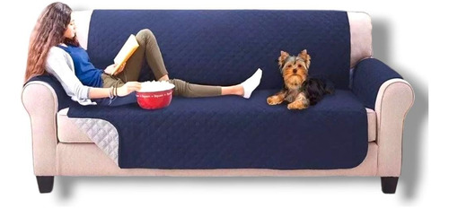 Protector Sofa, Forro, Mueble, Doble Faz 3 Puestos Mascotas