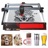 Ts2 10w Diodo Laser Engraver Auto Focus Wifi App Conexión