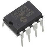 24lc256 Microchip Memoria Eeprom I2c 32x8k Dip-8