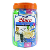 Inaba Ciao Churu Mix Atún - Snack Premio Gato - Pack 50 Und