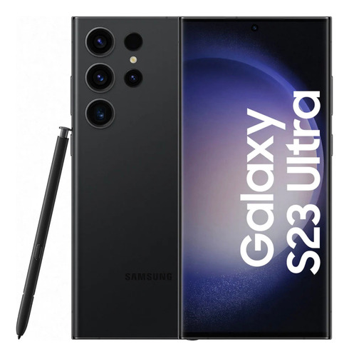 Samsung Galaxy S23 Ultra Color Negro + Cargador Rápido
