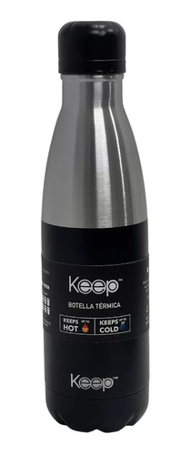 Botella Termica Deportiva Keep Acero Inoxidable 500 Ml