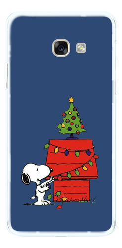 Capinha Compatível Snoopy Natal - Samsung