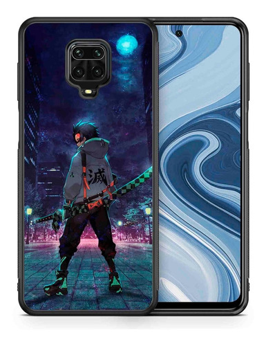 Funda Xiaomi Redmi Demon Slayer Tanjiro Urbano Tpu Uso Rudo